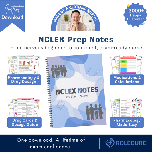 FREE NCLEX Prep Notes