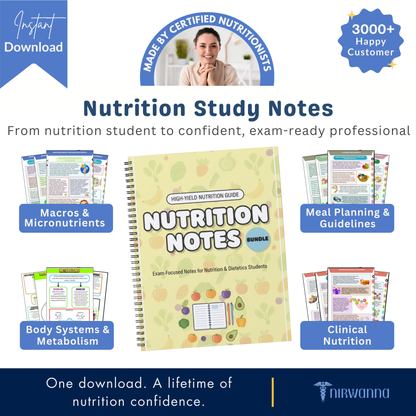 Nutrition Study Notes