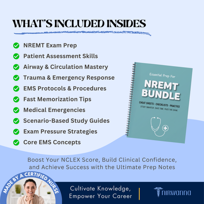 NREMT Study Notes