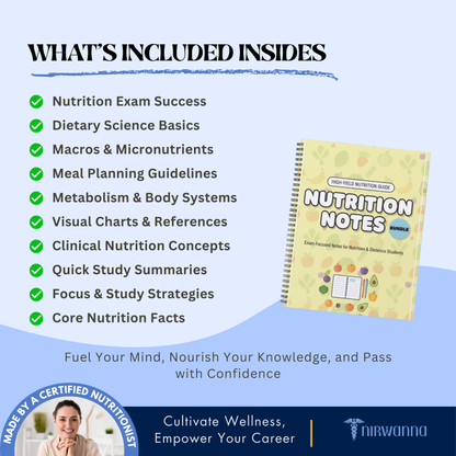 Nutrition Study Notes